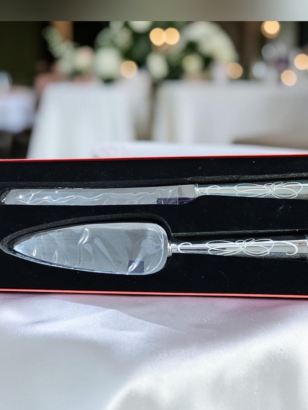 Kate Spade x Lenox Belle Boulevard Silverplate Dessert Serving Gift Set NWOT Wed - Picture 3 of 7